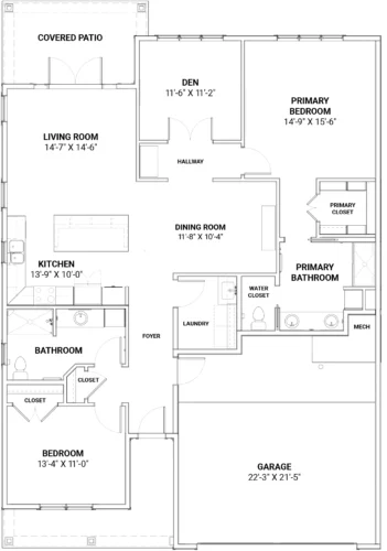 Douglas Fir floor plan