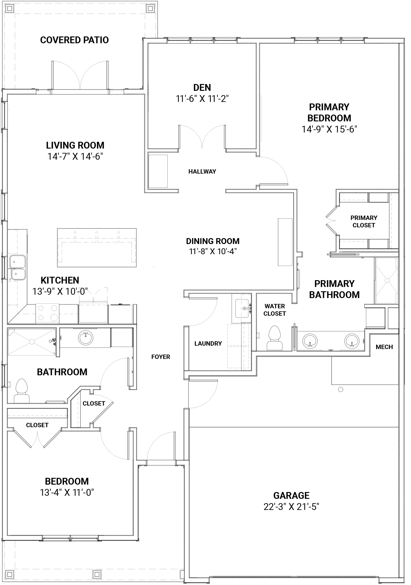 Douglas Fir floor plan